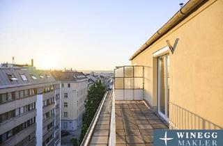 Wohnung kaufen in Anzengrubergasse, 1050 Wien, EXKLUSIVE Dachgeschosswohnung mit großzügiger DACHTERRASSE und PANORAMABLICK!