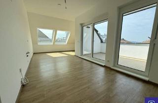 Wohnung mieten in Klinik Favoriten, 1100 Wien, Provisionsfrei: Klimatisierter 58m² DG-Erstbezug + Terrasse im topsanierten Altbau - 1100 Wien