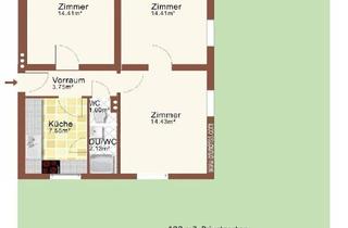 Wohnung mieten in 5113 Sankt Georgen bei Salzburg, Teilmöblierte Gartenwohnung in ruhiger Lage in Riedersbach - sofort beziehbar - Heizkosten inklusive