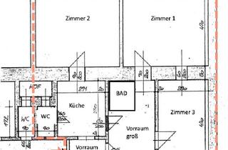 Wohnung mieten in Wiedner Hauptstraße 117, 1050 Wien, Ansprechende, frisch renovierte 3-Zimmer-Altbauwohnung in Ruhelage