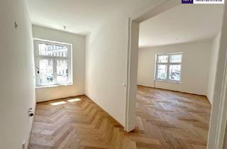 Wohnung kaufen in Am Hundsturm, 1050 Wien, Großartige Altbauwohnung mit herrlichem Grünblick im Erstbezug!