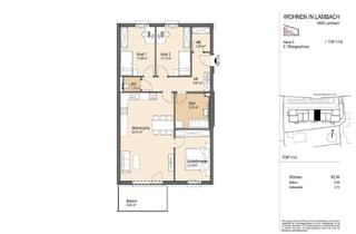 Genossenschaftswohnung in Salzburger Straße 51a/b, 4650 Lambach, 4-Raum Wohnung - Neubau Lambach