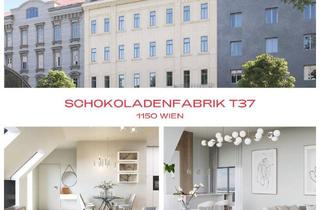 Wohnung kaufen in Meiselstraße 9/37, 1150 Wien, DIE SCHOKOLADENFABRIK - 3 Zimmer DG Wohnung mit südseitiger Loggia/Balkon