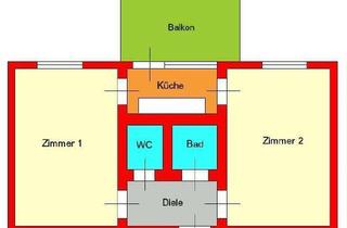 Wohnung mieten in Ragnitzstraße, 8047 Graz, PROVISIONSFREI neuwertige 2 Zimmerwohnung mit Balkon - nähe LKH/Med-UNI - Ragnitzstraße ab 01.12.2024