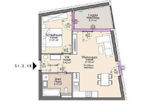 Wohnung kaufen in Parzhofstraße, 4040 Linz, Geräumige 2-Zimmer-Wohnung mit Loggia