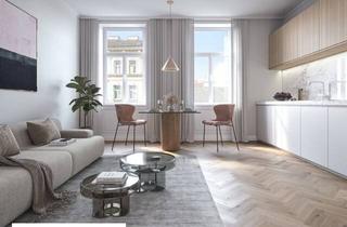 Wohnung kaufen in Siebenbrunnengasse, 1050 Wien, Nachhaltig mit Charme - Eleganter Altbauflair mit südwestseitiger Loggia bei zukünftiger U2