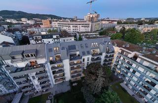 Wohnung kaufen in 4020 Linz, BAUSTART APRIL 2025 - PILLmein. - Neubau-Dachgeschoss-Wohnung mit Empore über den Dächern von Linz Hochwertig wohnen, wo das Leben stattfindet!