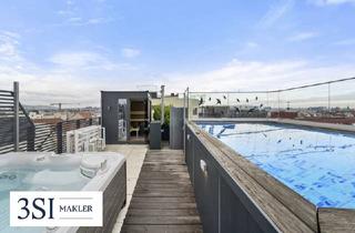 Penthouse kaufen in Trappelgasse, 1040 Wien, Lichtdurchflutetes Luxus-Penthouse mit Infinity-Pool und Panoramasicht!