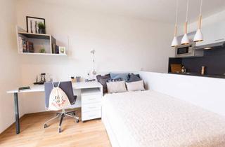 Wohnung mieten in Bloch-Bauer-Promenade, 1100 Wien, THE FIZZ Wien Hauptbahnhof  dein vollmöbliertes Apartment mit Terrasse!