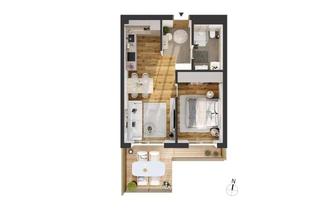 Penthouse kaufen in Alois-Schrott-Straße 18, 6020 Innsbruck, Hochwertige 2-Zimmer Neubau-Wohnung mit Balkon (W07)