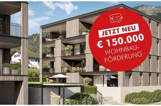 Wohnung kaufen in Büntweg, 6700 Bludenz, Ihr Gartenglück mit Wohnbauförderung: 3-Zimmer Gartenwohnung (Top B02)