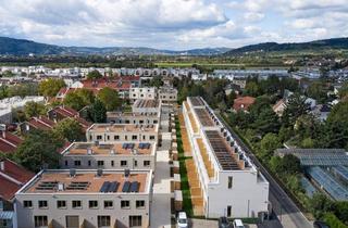 Reihenhaus kaufen in Stammersdorf, 1210 Wien, Stadt küsst Land: Reihenhäuser jetzt fertiggestellt.