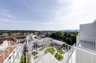 Wohnung kaufen in Penzinger Straße 76, 1140 Wien, DACHGESCHOSS MIT AUSBLICK - Neubau Erstbezug, 3 Zimmer mit südseitiger Terrasse