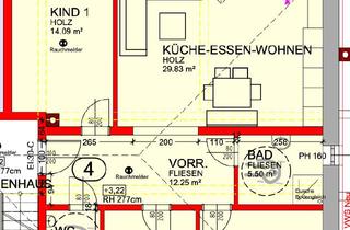 Wohnung mieten in Konrad Meindl Straße 11, 4982 Obernberg am Inn, Schöne 4-Raum-Wohnung mit EBK und Balkon in Obernberg am Inn