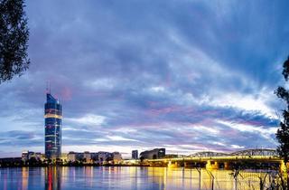 Büro zu mieten in 1200 Wien, MILLENNIUM TOWER - Büroflächen mit Weitblick !