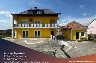 Haus kaufen in 8240 Friedberg, Sanierungsbedürftiges aber großzügiges Ein- bzw. Zweifamilienhaus in toller Ortsrandlage in Friedberg