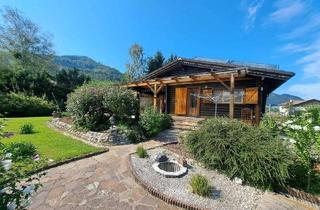 Haus kaufen in 4592 Leonstein, Holzblockhaus mit Garage und Gartenparadies - sonnige Naturoase im Steyrtal/Leonstein