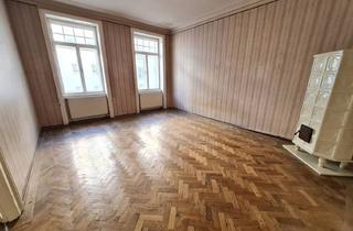 Wohnung kaufen in Rainergasse, 1040 Wien, NÄHE DRASCHEPARK, RAINERGASSE! GROSSZÜGIGE (100 m²) 3 ZIMMER ALTBAUWOHNUNG ZUM SANIEREN!