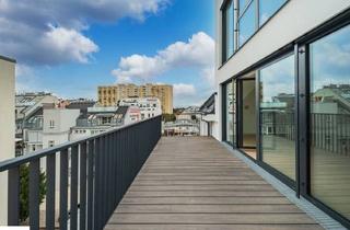 Maisonette kaufen in Meißnergasse 2/39, 1220 Wien, Exklusiver Dachgeschossausbau mit großzügiger Terrasse - Luxus und Nachhaltigkeit vereint