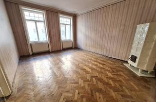 Wohnung kaufen in Rainergasse, 1040 Wien, NÄHE DRASCHEPARK, RAINERGASSE! GROSSZÜGIGE (100 m²) 3 ZIMMER ALTBAUWOHNUNG ZUM SANIEREN!