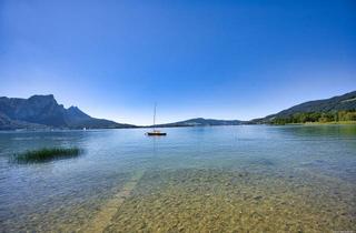 Grundstück zu kaufen in 5311 Innerschwand, Einmaliges Juwel: Bebaubares Seegrundstück am Mondsee in bester Lage