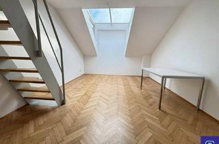 Wohnung mieten in Fuhrmannsgasse, 1080 Wien, Provisionsfrei: Unbefristete 38m² DG-Wohnung in Toplage - 1080 Wien