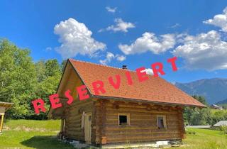 Einfamilienhaus kaufen in 9173 Gotschuchen, Schönes Kanadisches Blockhaus mit großem Garten & Traum-Aussichtslag