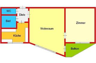 Wohnung mieten in Leonhardstraße, 8010 Graz, Großzügige 2-Zimmerwohnung mit Balkon in erstklassiger UNI-Lage - Leonhardstraße