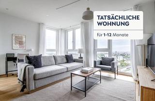 Wohnung mieten in Dr.-Adolf-Schärf-Platz, 1220 Wien, 3-Zi Traumwohnung über Wien im 17. Stock, Vienna 22 mit Wellness, Gym, Co-Working Fläche, U1 Kagran(VIE292)