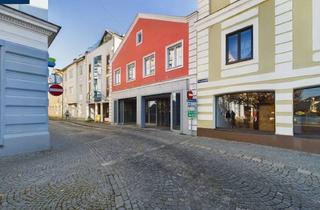 Büro zu mieten in 3910 Zwettl-Niederösterreich, MIETE - Geschäftshaus beim Hundertwasserbrunnen, Hauptplatz im Zentrum von ZWETTL