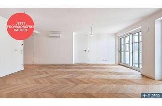 Wohnung kaufen in Kettenbrückengasse 22, 1040 Wien, PROVISIONSFREI! Großzügiger 2-Zimmer-Erstbezug! Balkonwohnung mit Blick in wunderschönen Innenhof