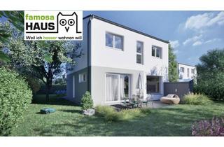 Haus kaufen in Ernst Bayer-Gasse, 2460 Bruck an der Leitha, NEU: Famosa Arioso Einzelhaus mit 124m² Wohnfläche, 320m² Eigengrund mit 23m² Terrasse und 2 Parkplätze samt Carport. Provisionsfrei!