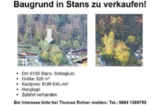 Grundstück zu kaufen in 6135 Stans, Baugrund in Stans