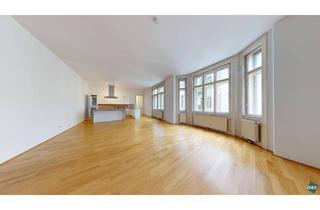 Wohnung mieten in Lange Gasse, 1080 Wien, Absolute Ruhelage: 4-Zimmer-Altbau mit Balkon im Herzen von Wien