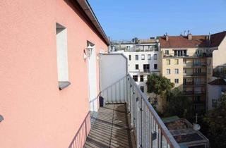 Wohnung mieten in Einsiedlergasse, 1050 Wien, Privat- Provisionsfrei helle, ruhige 1 Zimmerwhg, 6. Liftstock mit Terasse, U4Nähe, Einsiedlergasse