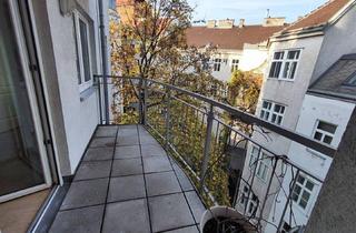 Wohnung mieten in Alser Straße, 1080 Wien, Wunderschöne ruhige Wohnung im 4.OG mit Balkon, Innenhoflage, nahe altes AKH, mit Garagenoption