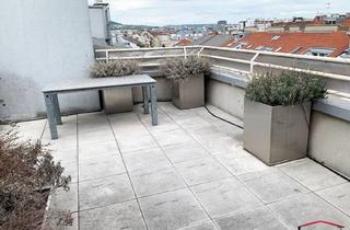 Penthouse mieten in Hahngasse, 1090 Wien, Charmantes Penthouse mit 360° Panoramaterrasse im Servitenviertel!