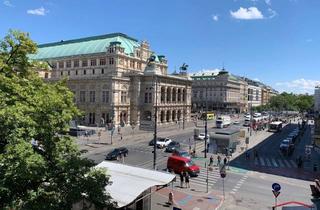 Büro zu mieten in Opernring, 1010 Wien, Exklusiv und hochwertig - Altbaubüroräumlichkeiten in absoluter Toplage (Mietbeginn 01.01.2025)