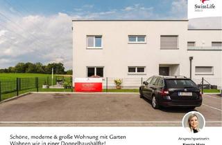 Doppelhaushälfte kaufen in Desselbrunn, 4693 Desselbrunn, Nähe Traunfall | Moderner 4-Zimmer-Wohntraum mit Garten | inkl. 2 KFZ-Stellplätze