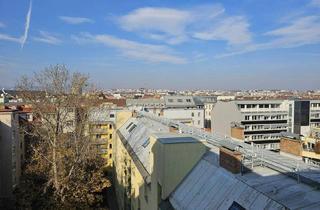 Wohnung mieten in 1150 Wien, Ruhige Wohnung mit Stadtblick im 7.OG, letzter Stock, 3 Min zur U-Bahn-U4+U6 Längenfeldgasse