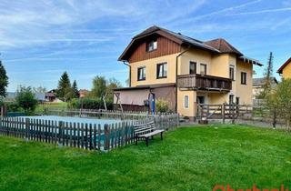 Einfamilienhaus kaufen in 4690 Rüstorf, Haus mit 2 Wohneinheiten in sonniger Ruhelage, Garten, beheizbarem Salzwasserpool & 4er-Carport