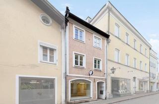 Maisonette kaufen in 5110 Oberndorf bei Salzburg, Charmante Maisonettewohnung mit Ladenlokal in Altstadthaus