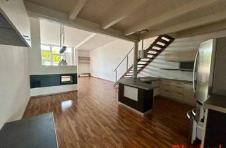 Loft kaufen in 4860 Lenzing, NEUER PREIS: Stilvolle Wohnung mit Loft-Charakter / Kamin, Dachterrasse mit Weitblick ins Grüne inklusive!