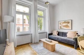 Wohnung mieten in Albertgasse, 1080 Wien, Sehr zentrale Lage im Herzen des 8. Bezrirks, 3 Zi-Altbau, frisch saniert mit Aufzug, gute Öffis