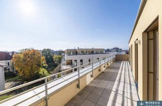 Wohnung kaufen in Kollonitschgasse, 2700 Wiener Neustadt, PROVISIONSFREI! Exklusives 4-Zimmer-Dachgeschoß mit Weitblick und großzügiger Terrasse