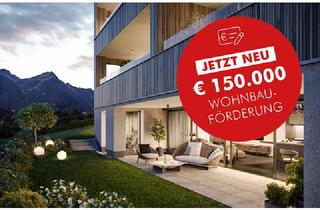 Wohnung kaufen in 6850 Dornbirn, 4-Zimmer Gartenwohnung mit herrlichem Ausblick und hoher Wohnbauförderung (Top A1)