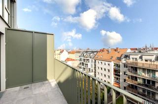 Wohnung kaufen in Arndtstraße 50/76, 1120 Wien, ERSTBEZUG MIT FERNBLICK | INNENHOF-DACHGESCHOSS mit TERRASSE/BALKON | TG-Stellplatz optional | Nachhaltiges Wohnbauprojekt