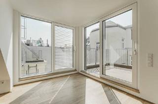 Wohnung mieten in 1080 Wien, NEU! Lichtdurchflutete 2-Zimmer-Dachgeschosswohnung mit Terrasse!