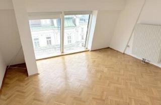 Maisonette kaufen in 1080 Wien, Stilvolles Wohnen auf zwei Ebenen in Top-Lage von Wien - Renovierungsbedürftiges Juwel mit Balkon und Terrasse