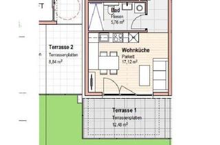 Wohnung mieten in 6401 Inzing, Traumhafte Gartenwohnung in Inzing, Tirol - 2 Zimmer mit Terrasse und Tiefgaragenstellplatz